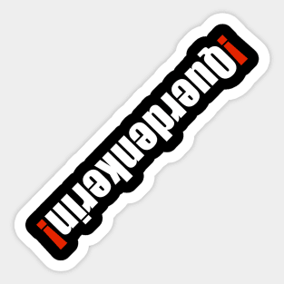 Querdenkerin! Sticker